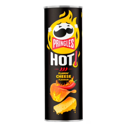Чипсы Pringles HOT Flamin Cheese   160гр