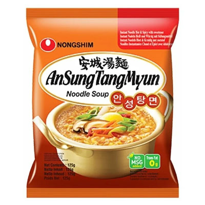 Лапша Nongshim Ансонтамен 125гр