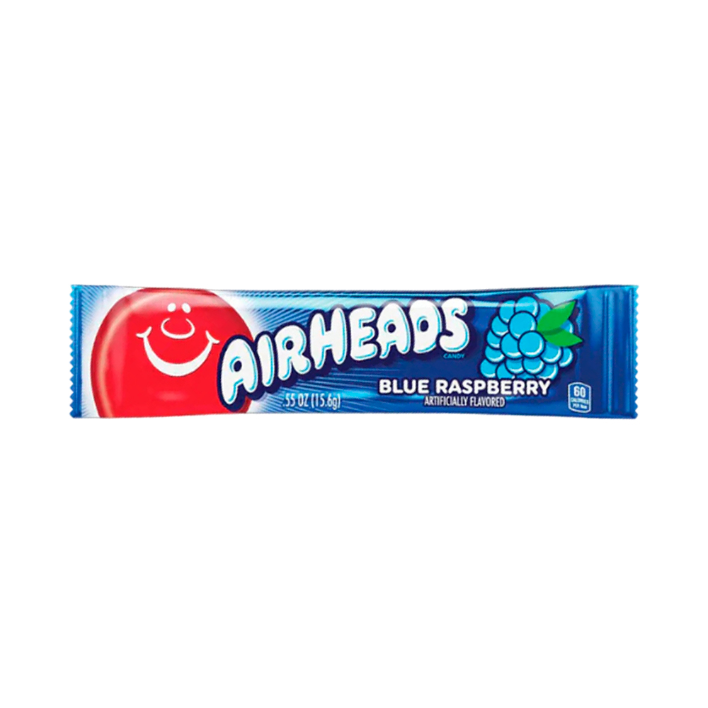 Жев.конфета AirHeads BLUE RASPBERRY   15,6гр