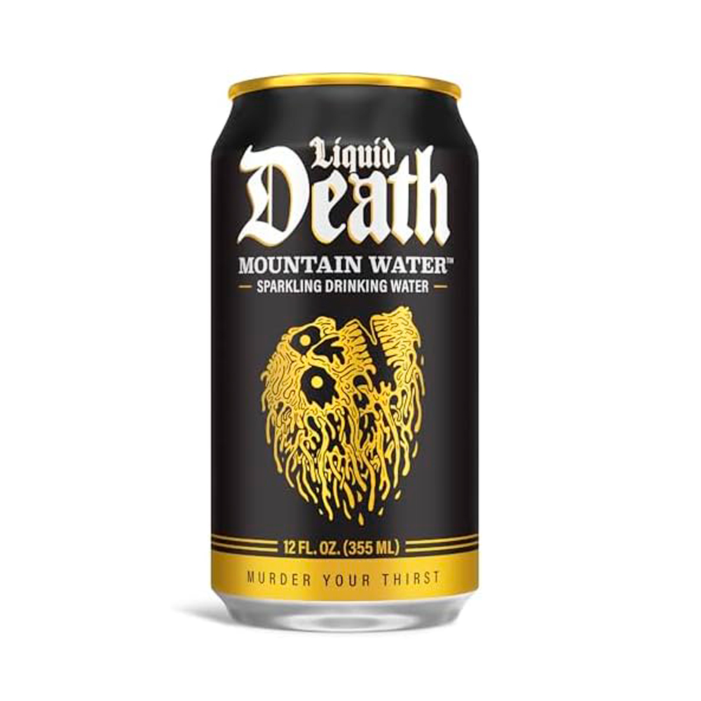 Вода питьевая Liquid Death Mountain Water   355мл