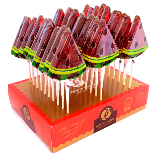 Леденцовая карамель Dendy Candy Арбуз 40гр.