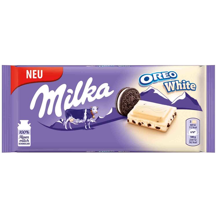 Шоколад Milka Oreo White   100гр