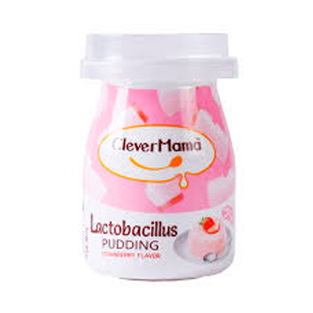 Пудинг CleverMama Laktobacillus Pudding Strawberry   85гр