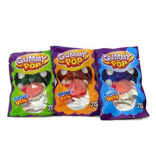Жев.мармелад Gummy Pop Tongue&Teeth    7гр