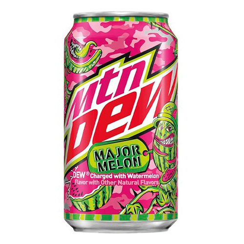 Газ.напиток Mountain Dew  Major Melon  м  355мл
