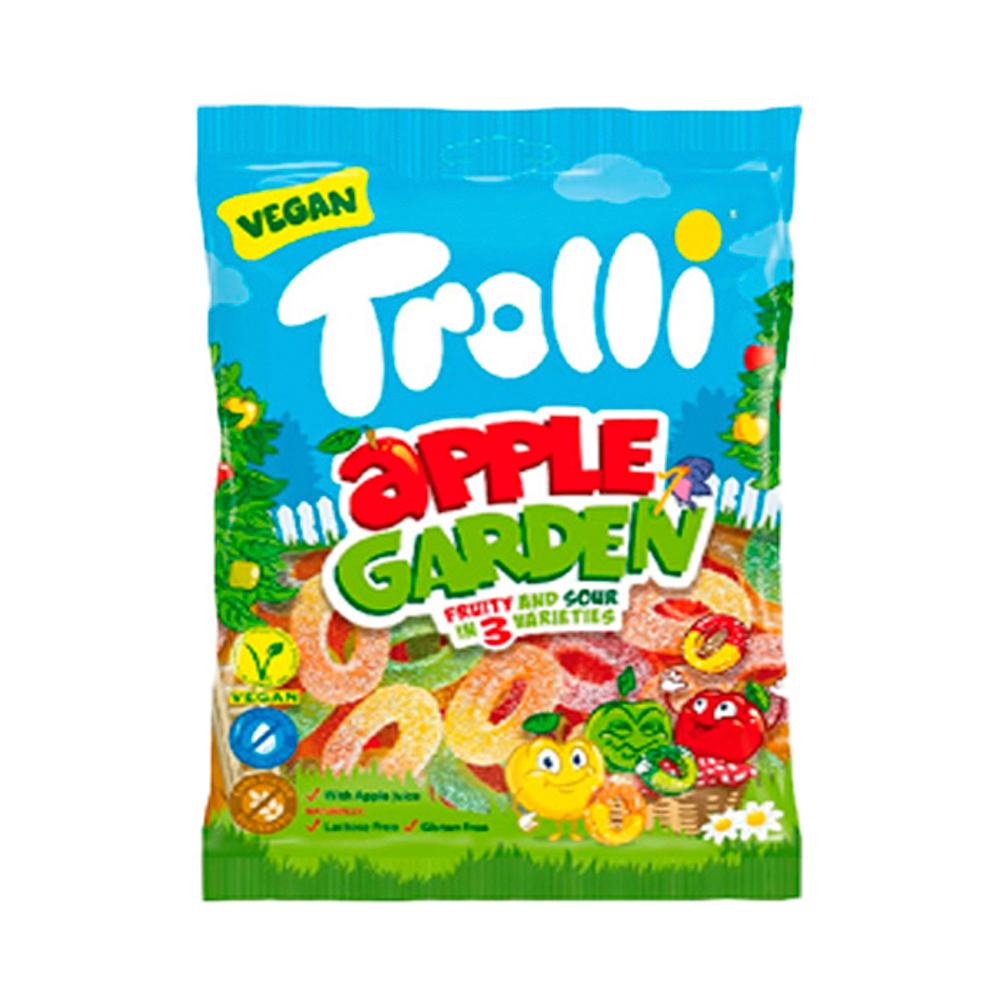 Жев.мармелад Trolli Apple Garden   150гр