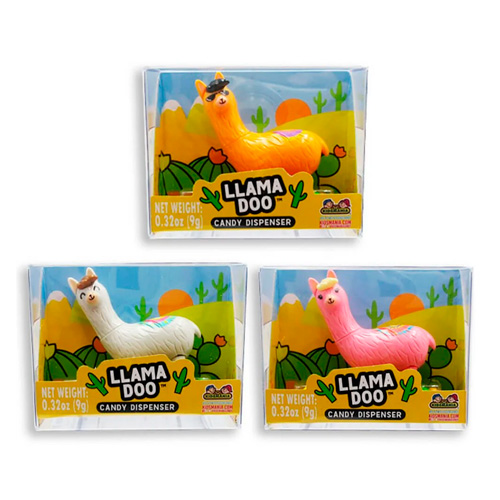Конфеты в диспенсере Kidsmania LLama Doo   9гр