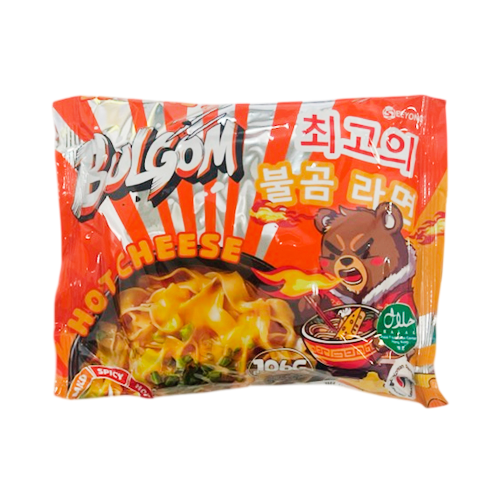 Лапша BULGOM Hot Cheese   106гр