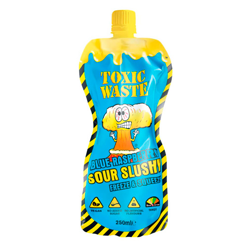 Напиток Toxic Waste Sour Slushy Blue Raspberry   250мл