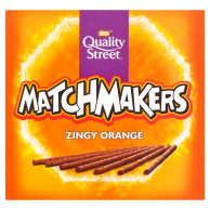 Nestle Quality Street Matchmakers Zingy Orange Шоколадные палочки 130g Германия #