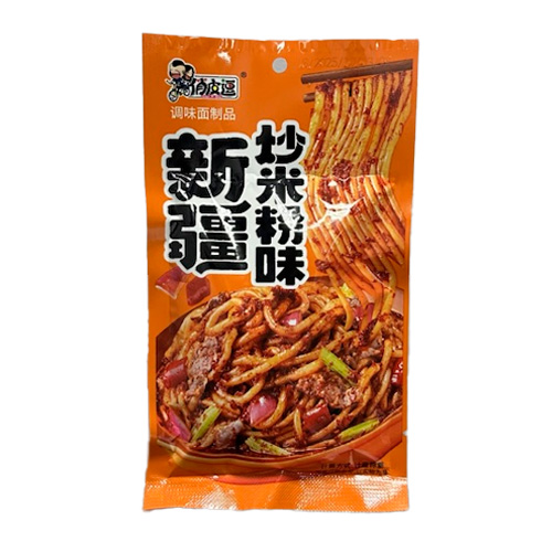 Снек Qiao pi dou со вкусом жареной лапши   22гр