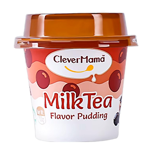 Желе CleverMama Bubble Tea Milk Pudding   100гр