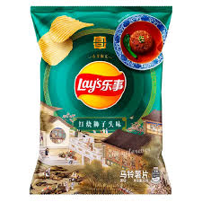 Чипсы Lay's со вкусом шариков из свинины в коричневом соусе   60гр