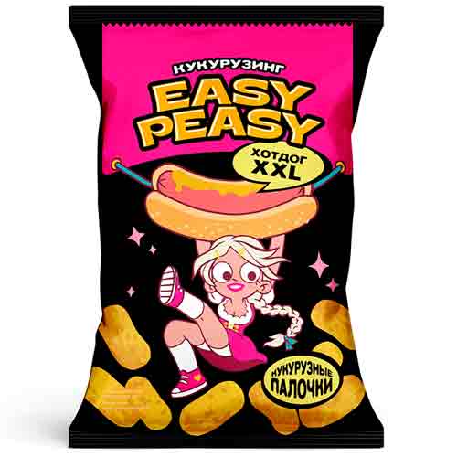 Кукурузные палочки Easy Peasy Хотдог 50гр