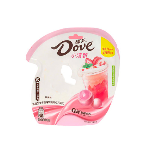 Мягкие конфеты Doves Strawberry cheese milk 30гр
