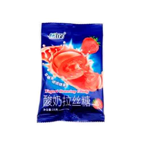 Конфеты Yogurt Drawing Candy Клубника 23гр
