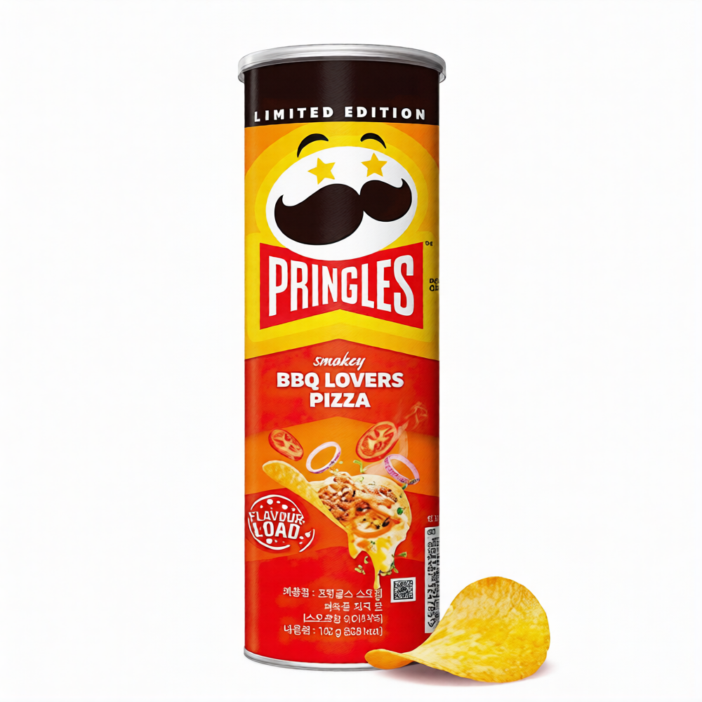 Чипсы Pringles BBQ Lovers Pizza   102гр