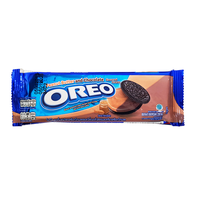 Печенье Oreo peanut butter and chocolate   28,5гр