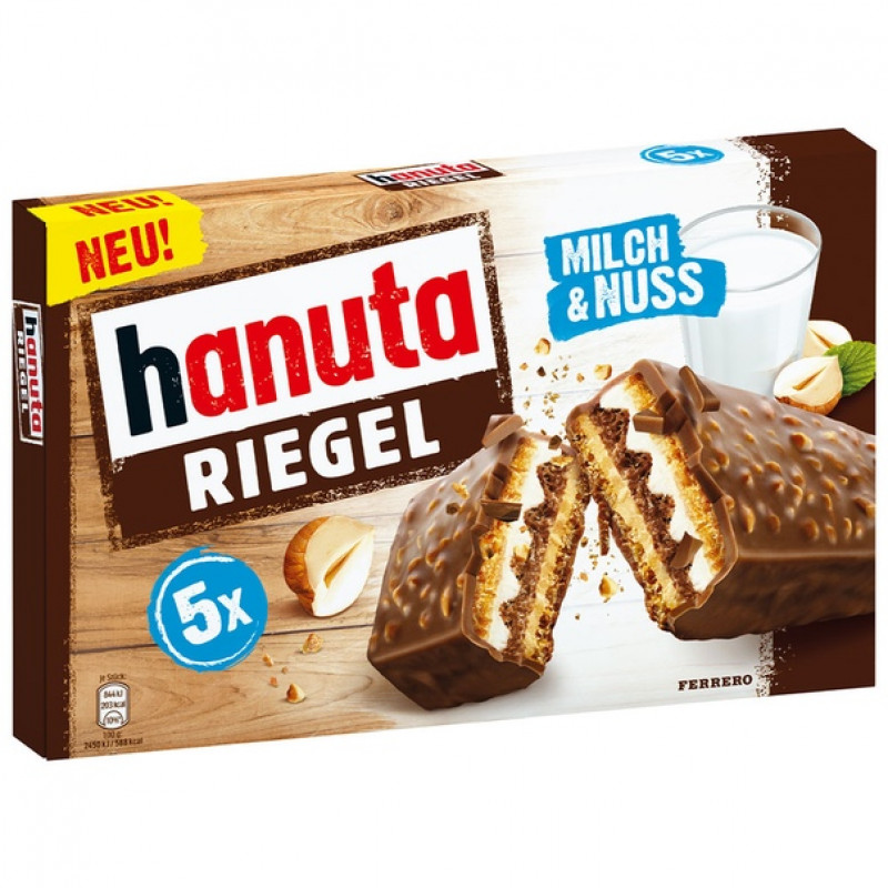 Вафли Ferrero Hanuta Riegel   172,5гр