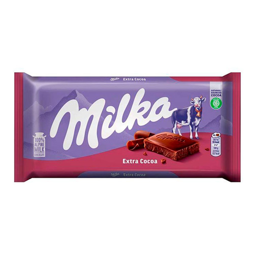 Шоколад Milka Extra Cacao Dark    90гр