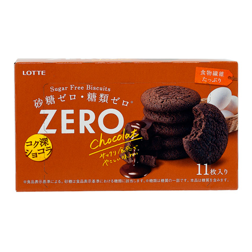 Печенье Lotte Zero Chocolat   72,6гр