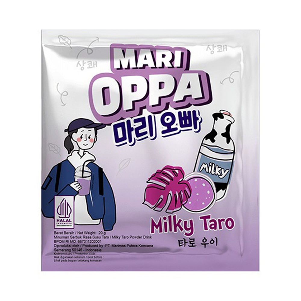 Растворимый напиток Mari Oppa Milky Taro   20гр