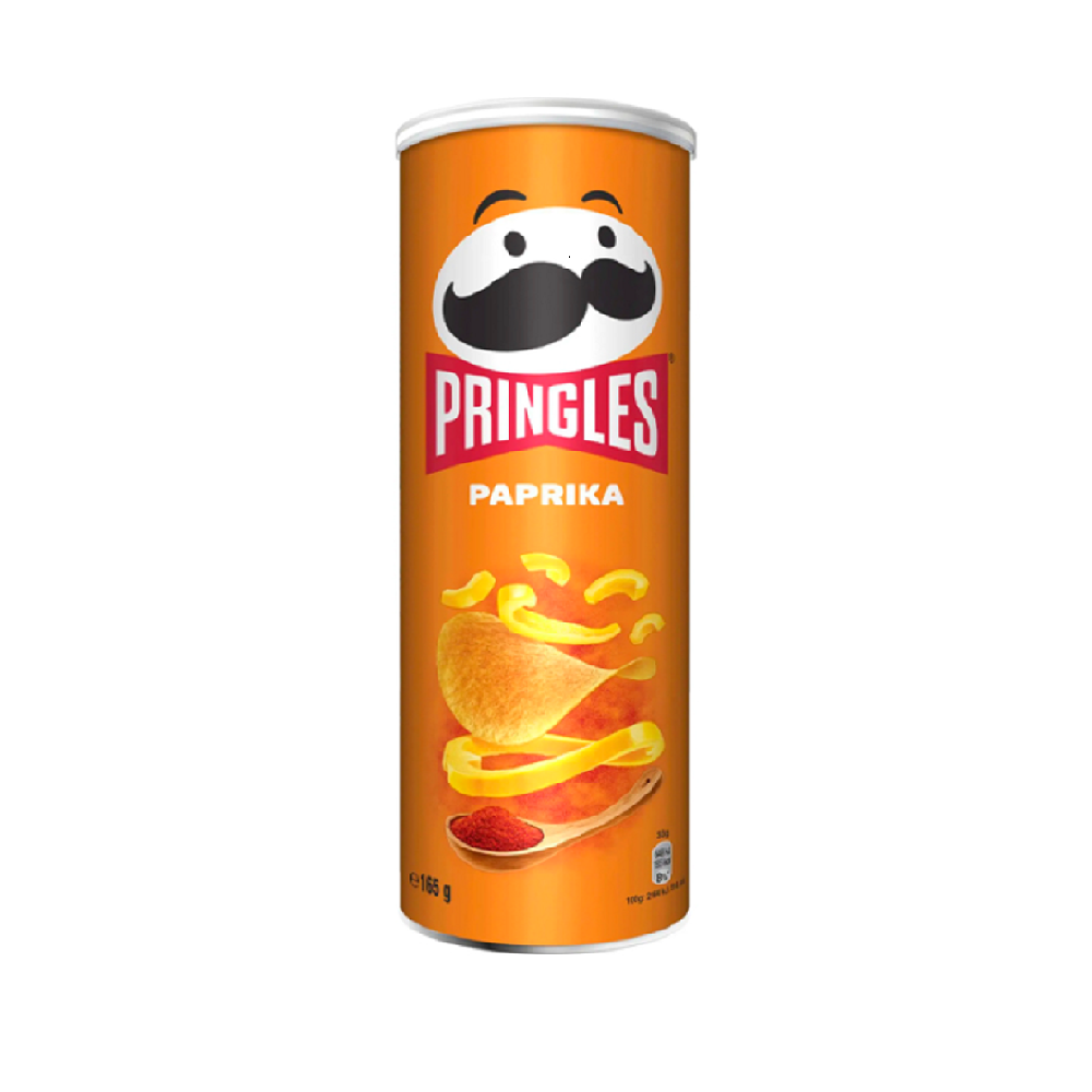 Чипсы картофельные Pringles PAPRİKA   165гр