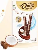 Вафельные трубочки Dove Кокосовый Латте    36гр