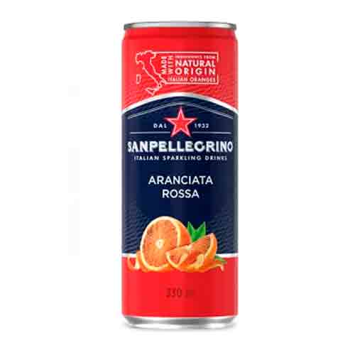 Напиток S. Pellegrino Aranciata Rossa 330мл.