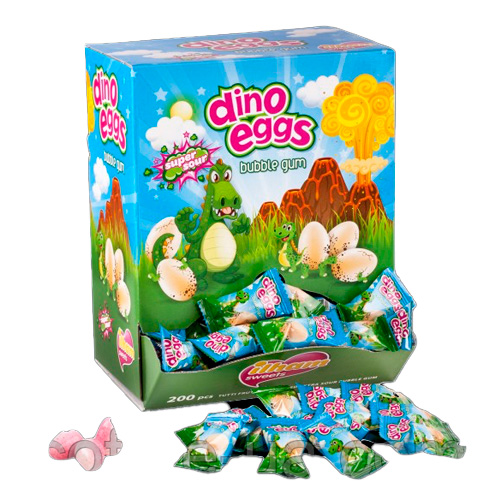Жев.резинка Ilham Sweets Dino eggs (яйцо динозавра)  3,5гр
