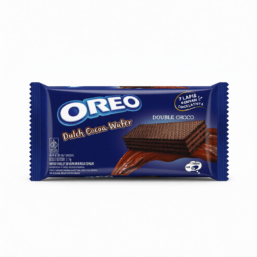 Вафли Oreo OREO DUTCH COCOA WAFER DOUBLE CHOCO   117гр