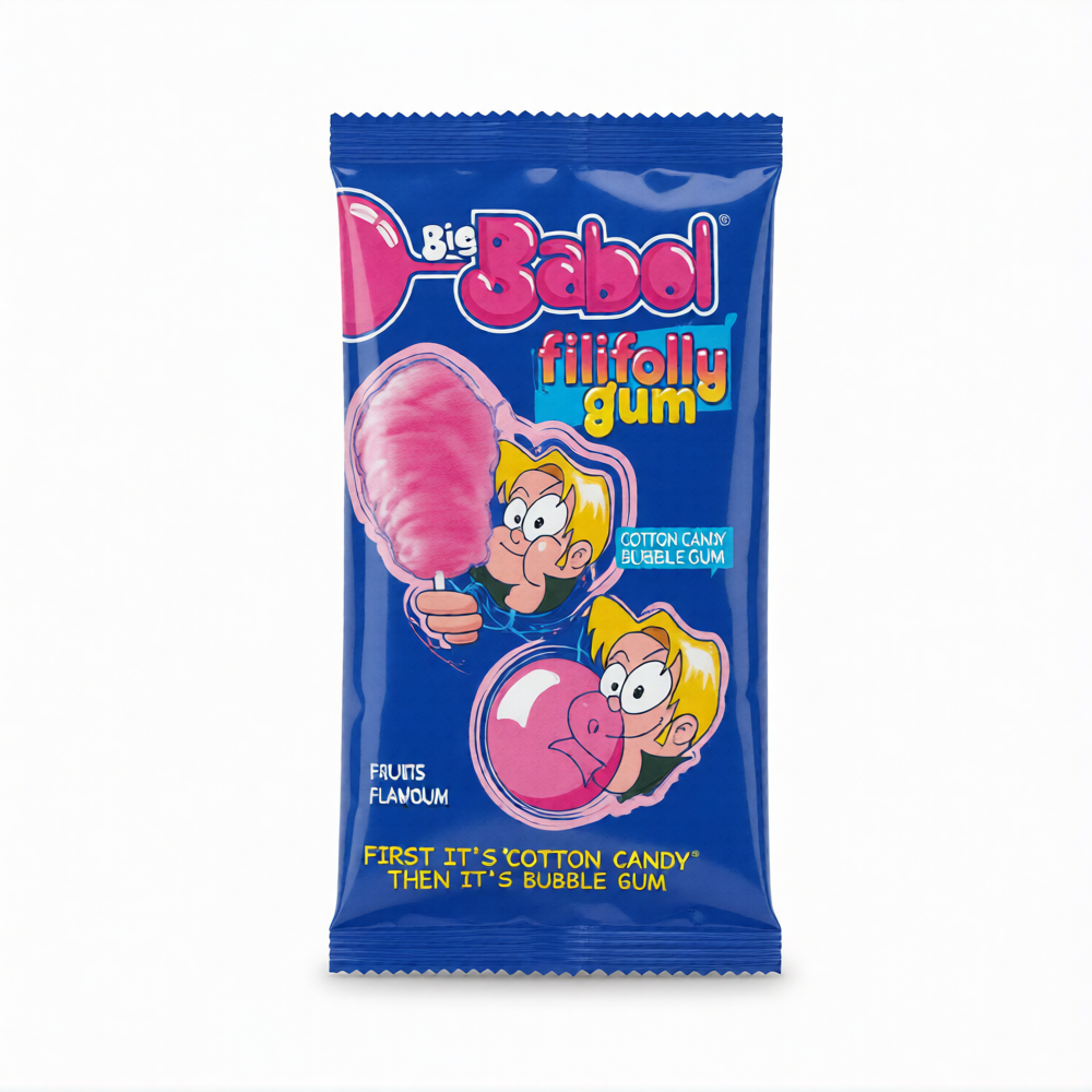 Жев.резинка Big Babol Tutti-Frutti Filifolly  11гр