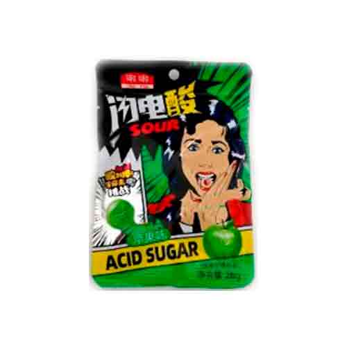 Конфеты He He Acid Sour Apple 26гр
