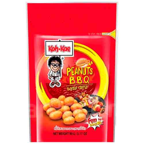 Арахис жареный в панировке KOH-KAE BBQ Flavour 90гр