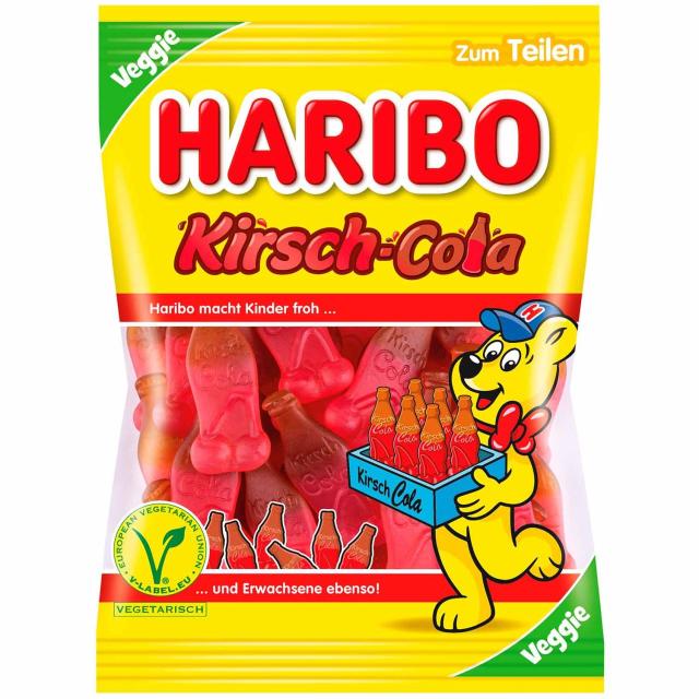 Жев.мармелад Haribo Kirsch-Cola со вкусом черри колы   175гр