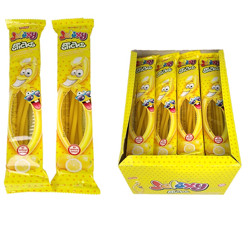 Мармелад JELAXY SOUR STICK LEMON 35гр.