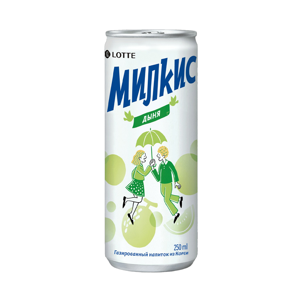 Газ.напиток Lotte Milkis Melon   250мл