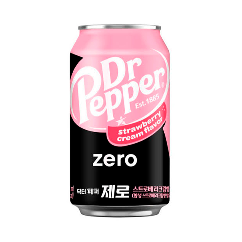 Газ.напиток Dr.Pepper Zero Strawberrycream   350мл