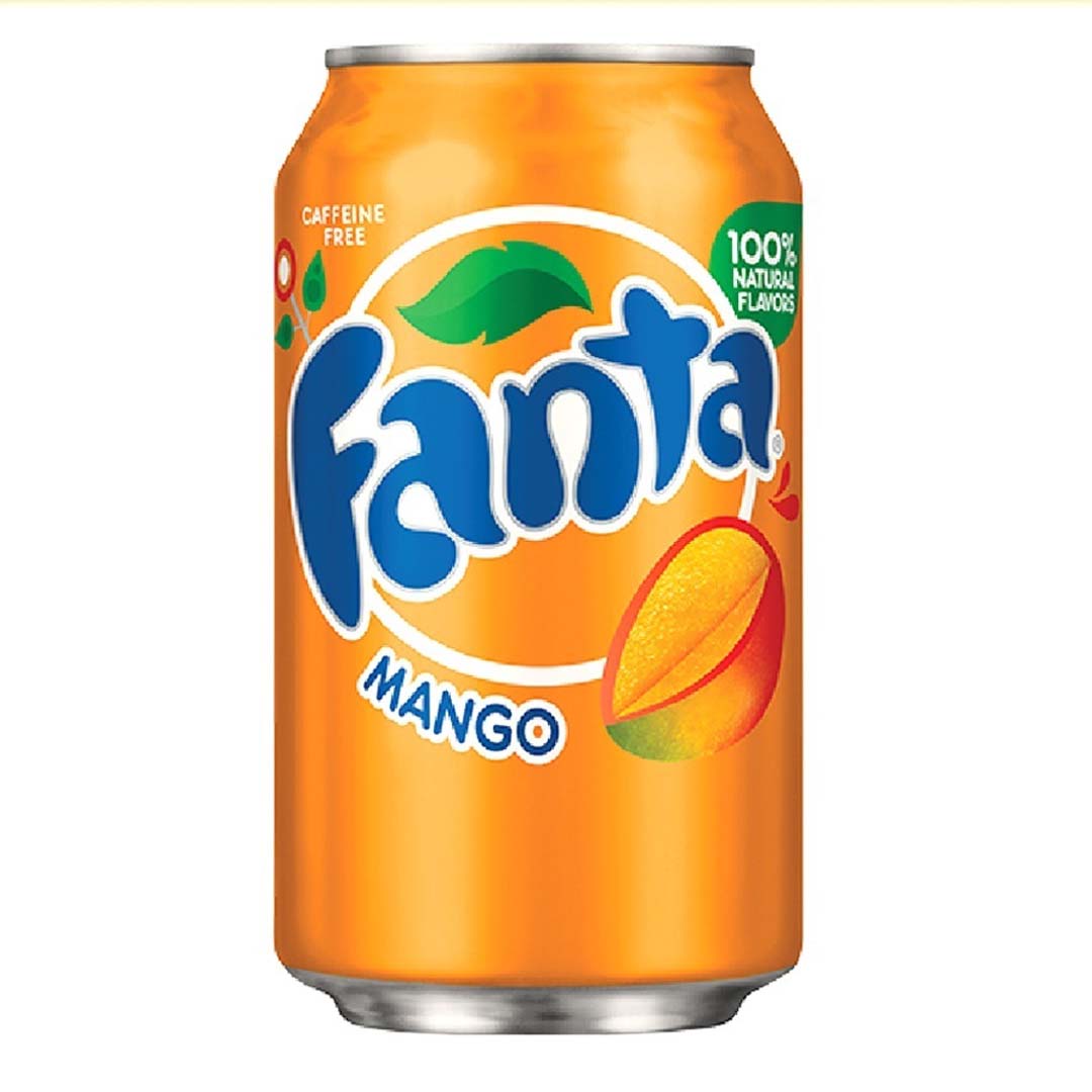 Газ. Напиток Fanta Mango\Манго 0,355 литра США