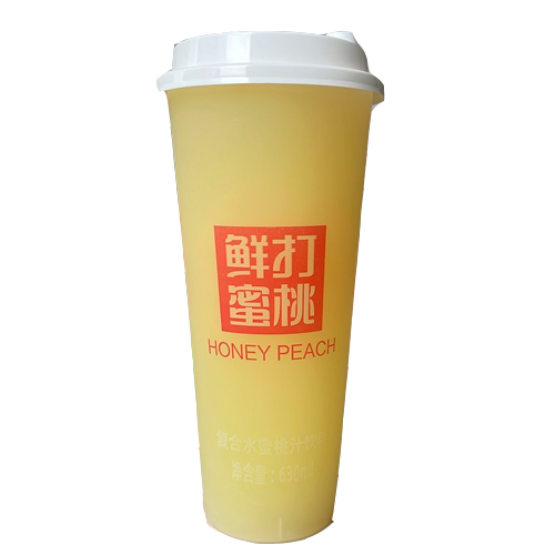 Напиток Honey Peach (с кусочками персика) 630мл.