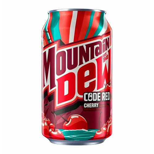 Газ.напиток Mountain Dew  Code Red Cherry м  355мл