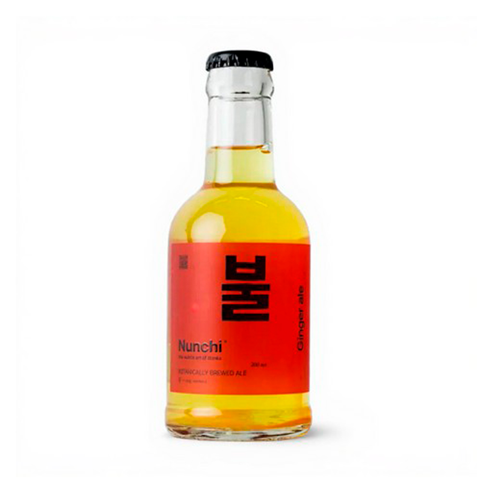 Напиток безалкогольный - Тоник Нунчи Ginger ale   200мл