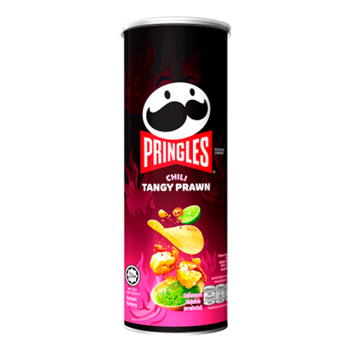 Чипсы картофельные Pringles Chilli Tangy Prawn   102гр