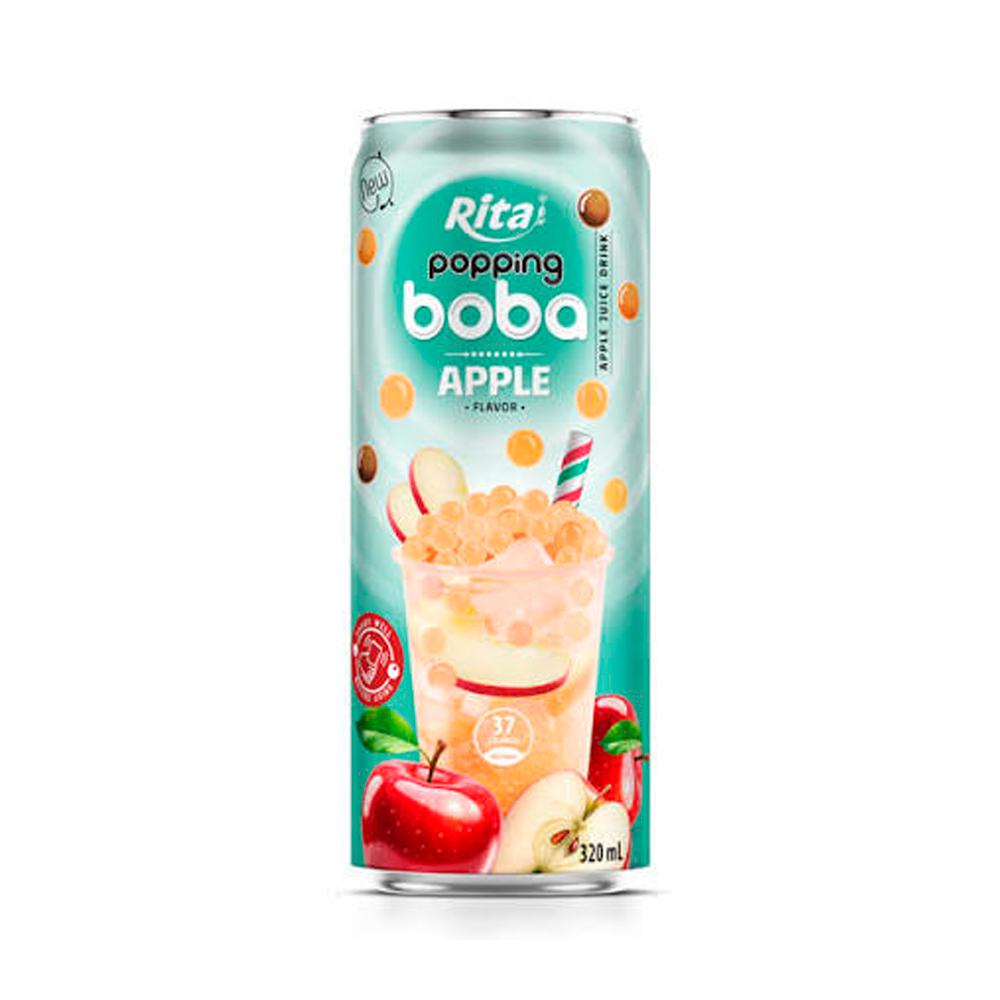 Напиток RITA Popping Boba Apple   320мл