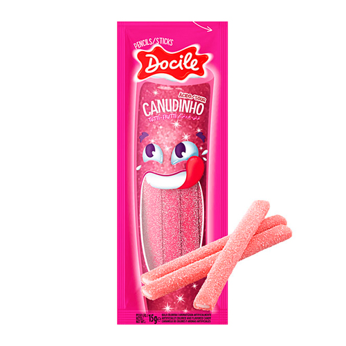 Жев.мармелад DOCILE Sour Tutti-Frutti Pencils   15гр