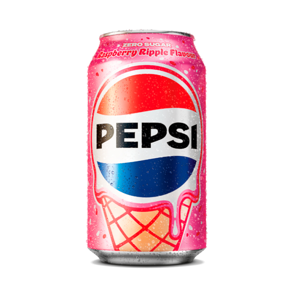 Газ.напиток Pepsi Raspberry Ripple Zero Sugar   330мл