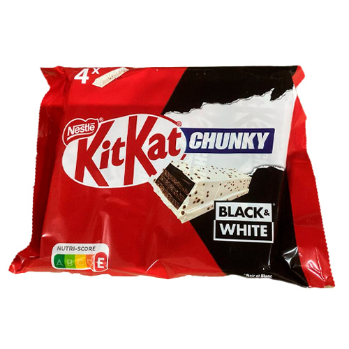 Батончик KitKat 4 Finger Black & White 168гр
