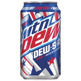 Газ.напиток Mountain Dew SA  США  355мл