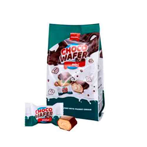 Конфеты Choco Wafer Peanut 140гр