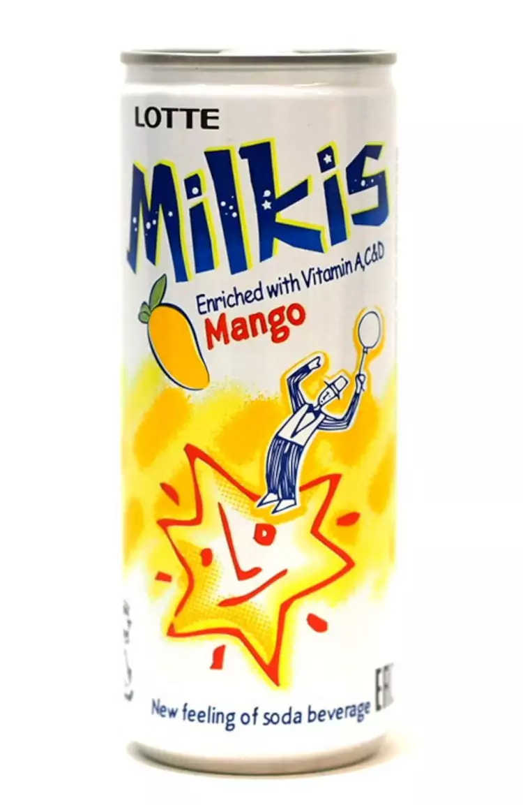 Газ.напиток Lotte "Milkis Mango"   250мл